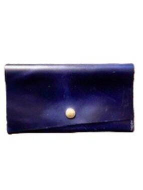 Portland Leather Goods Rancher Wallet Cowboy Blue